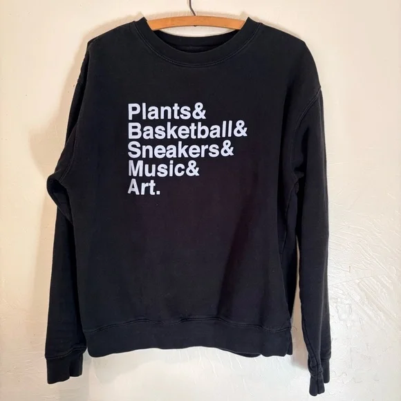 Basketball & Plants Sweatshirt - Picture 1 of 3